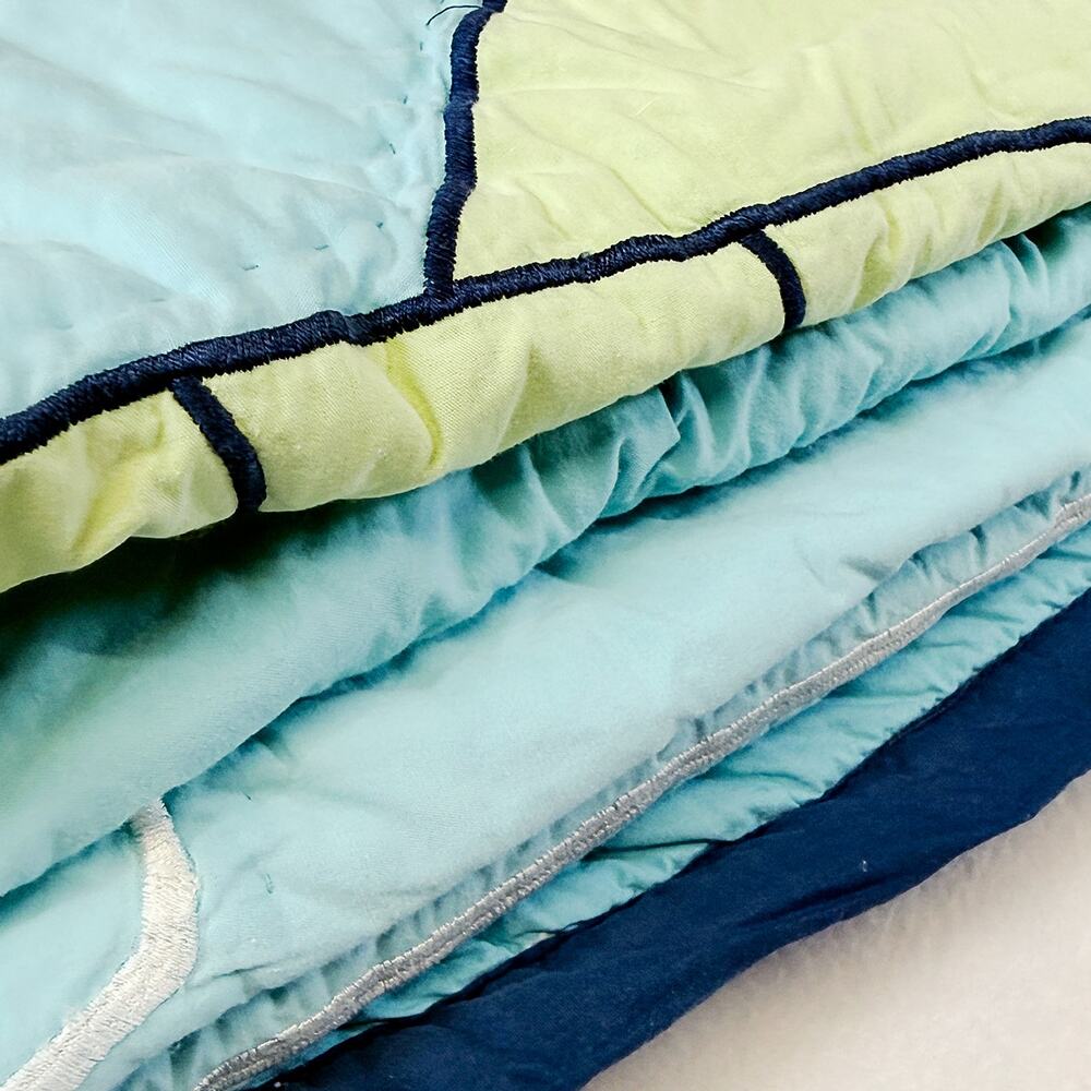 Crate & Barrel Land of Nod "Fly with Me" Airplane Kids Bedding Comforter Full - Picture 5 of 10